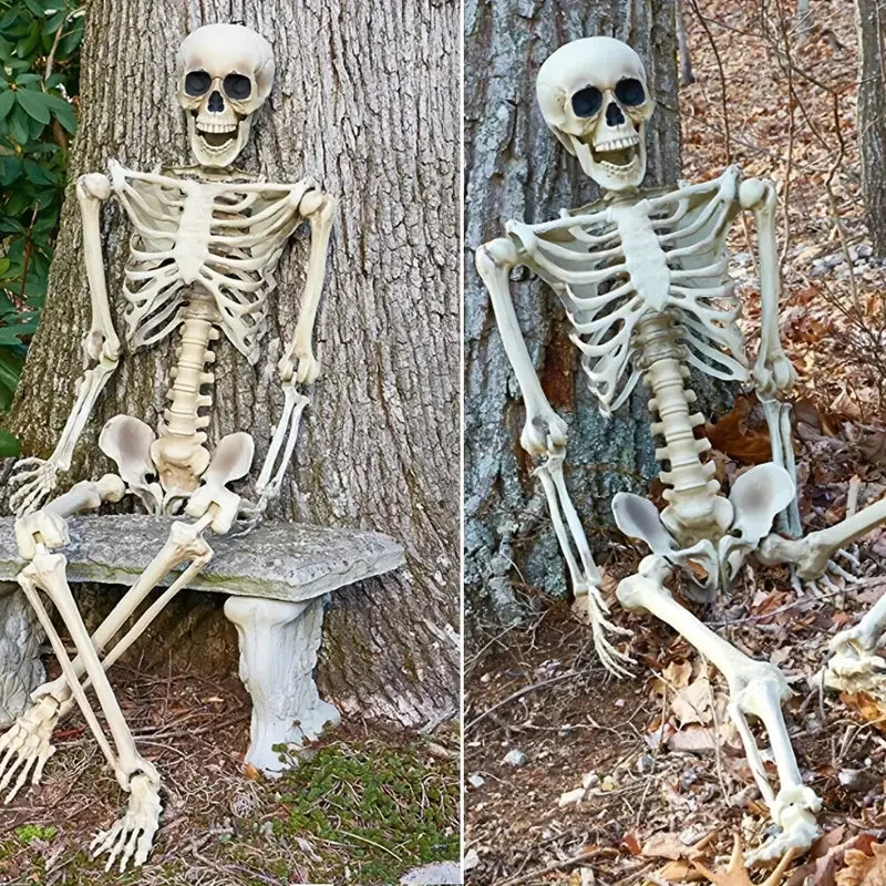 Halloween Skeleton Decoration - Movable 90 or 165 cm Prop