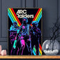 A-Arc R-Raiders Game Poster HD Art Sticky Wall Waterproof Home Living Room Bar Decoration