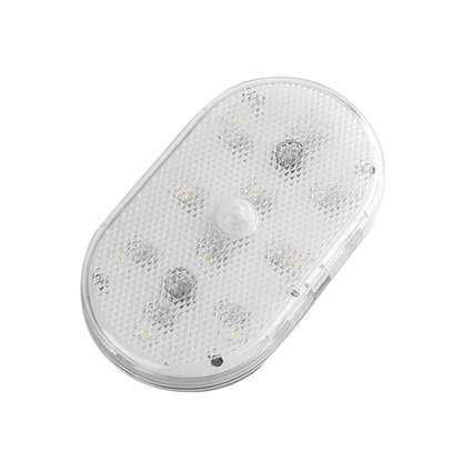 Motion Sensor LED Light 650mAh USB Rechargeable — Wireless Touch Night Light for Car Trunk, Closet & Cabinet