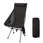 Portable Folding Camping Chair with Headrest – Lightweight Aluminum Alloy Travel & Fishing Chair