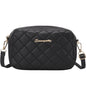 Tassel Embroidered Small Saddle Messenger Camera Crossbody Bag with Chain Strap for Women
