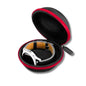Portable EVA Single Watch Travel Case - Waterproof Zippered Watch Organizer for Smartwatches