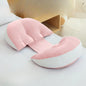 U-Shaped Maternity Pillow for Pregnancy - Side Sleeping Belly & Waist Support