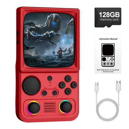 AISLPC RG40 MAX Retro Handheld Game Console - Hall Effect Joysticks, 22000+ Games, 4.0" IPS, EmuELEC, Wi-Fi, 64/128GB