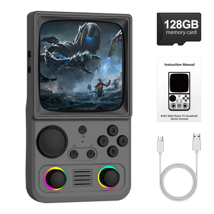 AISLPC RG40 MAX Retro Handheld Game Console - Hall Effect Joysticks, 22000+ Games, 4.0" IPS, EmuELEC, Wi-Fi, 64/128GB