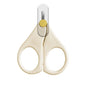 Baby Safety Nail Clippers & Scissors - Mini Stainless Steel Rounded Tip Trimmer for Newborns and Infants
