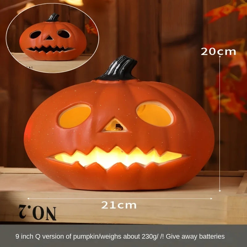 Halloween Pumpkin Lantern, 9-Inch, 10 Designs