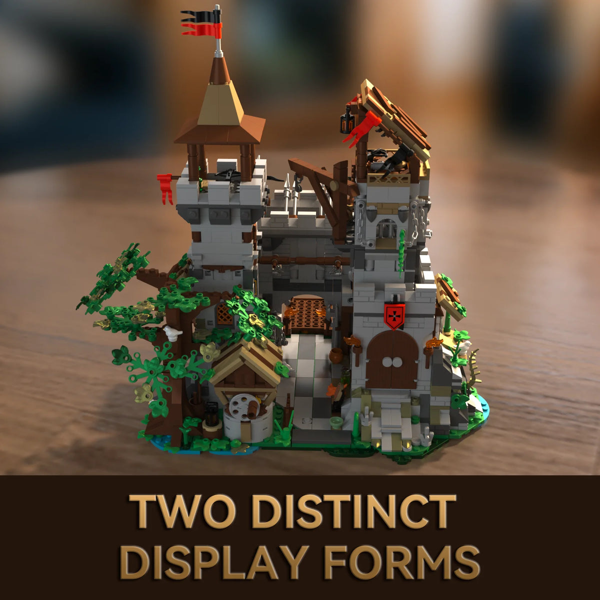 2568-Piece Medieval Knight Fortress Building Set