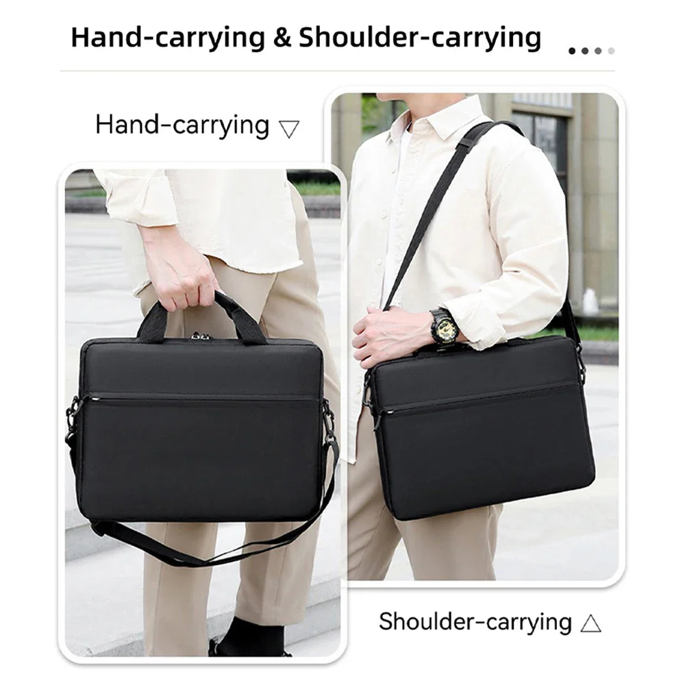 Waterproof Laptop Sleeve Messenger Bag 14–15.6 Inch — MacBook & Tablets