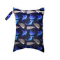 Waterproof Wet Bag 30 x 40 cm (11.8 x 15.7 in) Reusable Washable Diaper & Swim Pouch for Travel