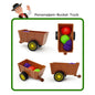 La Granja De Zenon Bartolito Pull Back Car Toy for Kids 1-3 Years