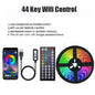 RGB LED Strip Light 5050 SMD USB 5V – Bluetooth, WiFi & IR Remote, 1m–30m (3.3ft–98.4ft) Backlight for TV Bedroom Living Room