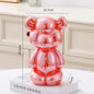 Ceramic Little Fat Bear  Sculpture Home Decor room Decoration Accessories Office Nordic Animal Decorative Sculptures  Figurines
