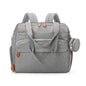 Large Mom Dad Diaper Backpack - Maternity Nappy Bag with Pacifier Pouch