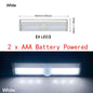 LED Under Cabinet Night Light Motion Sensor Closet Light Kitchen Bedroom Lighting Wall Lamp With Magnetic Strip USB Rechargeable