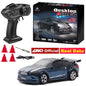 4WD RC Drift Racing Car - 1/43 Mini High-Speed Electric Car with Gyroscope, Realistic Lights, Remote Control Toy for Kids & Adults