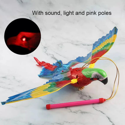 Interactive Flying Bird Cat Toy: Electric Hanging Eagle Teaser with Scratch Rope