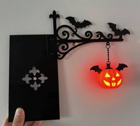 Ghost Reading Book Night Light Ornament, 20 x 18cm