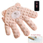 Baby Soothing Palm Sleep Pillow with Remote – Infant Calming Anti-Startle Hand Plush, 26 x 24 cm (10.2 x 9.4 in)