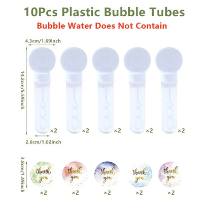 Wedding Party Bubble Soap Bottles Happy Wedding Party Decoration for Kids Thank you Bubble Soap Bottle Wedding Party Supplies