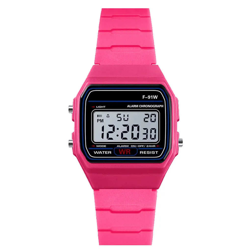 Waterproof LED Digital Military Sport Watch – Analog-Digital Unisex Kids & Women Alarm Wristwatch