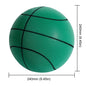 Kids Silent Foam Basketball — Indoor Squeezable Bounce Ball, Sizes 3/5/7