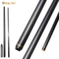 Carbon Fiber Pool Cue with Extension — Customizable Tip 9.5–13.9mm, Multiple Joints & Weights, 58.1in (147.7cm) 1/2 Joint Billiard Cue