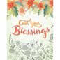 Color Your Blessings: A Christian Coloring Book for Relaxation, Inspiration and Stress Relief: Scripture Coloring Book with Psalm and Bible - Paperback