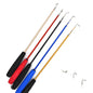 Interactive Cat Wand Worm Refills – Replacement Feather Worm Toy Attachments for Cat Wand