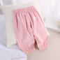 Kids Anti-Mosquito Cotton Bloomers - Lightweight Summer Air-Conditioning Pants for Boys & Girls, Ages 1-5