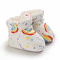 Winter Baby Boots Cartoon Soft-Sole Anti-Slip Warm Toddler Walking Booties for Boys & Girls