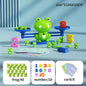 Frog Balance Math Toy for Kids, Addition & Subtraction Learning Scale, Early Education STEM Counting Game