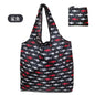 Large Foldable Reusable Shopping Tote Bag, Eco Grocery & Beach Shoulder Bag, Packable Polyester