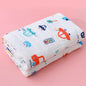 4-Layer Cotton Gauze Baby Bath Towel & Swaddle Blanket 70 x 90 cm (27.6 x 35.4 in) – Soft Newborn to Toddler Washcloth