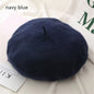 Autumn Winter Felt Beret Hats Women Fashion French Painter Hat Girls Trendy Solid Color Berets Ladies Multicolored Flat Cap