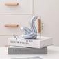 Nordic Ceramic Swan Sculpture Animal Decorative Figurine Home Decor Room Accessory Swans Decorative Item