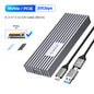 USB4 40Gbps NVMe M.2 SSD Enclosure — Thunderbolt 3/4 Compatible, USB-C
