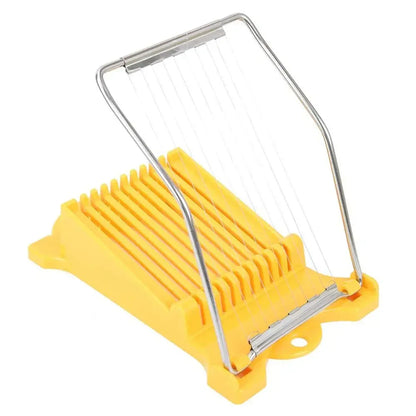 Stainless Steel Luncheon Meat & Egg Cutter — Multi-Function Banana, Cheese & Strawberry Slicer Kitchen Tool