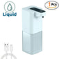Automatic Foam Soap Dispenser Touchless Infrared Sensor USB Rechargeable — Hands-Free for Bathroom & Kitchen