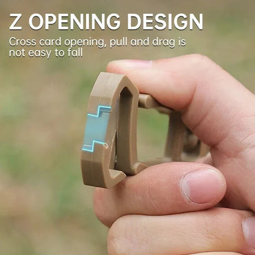 Anti-Drop Glove Clip Hanger, Portable Work Gloves Holder Belt Clamp for Construction & Outdoor