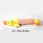 No-Stuffing Squeaky Dog Toy - Durable Simulated Animal Plush with Crinkle and Chew-Resistant Design