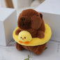 Cute Capybara Plush Toy Hoodie – Small Winged Stuffed Doll for Kids