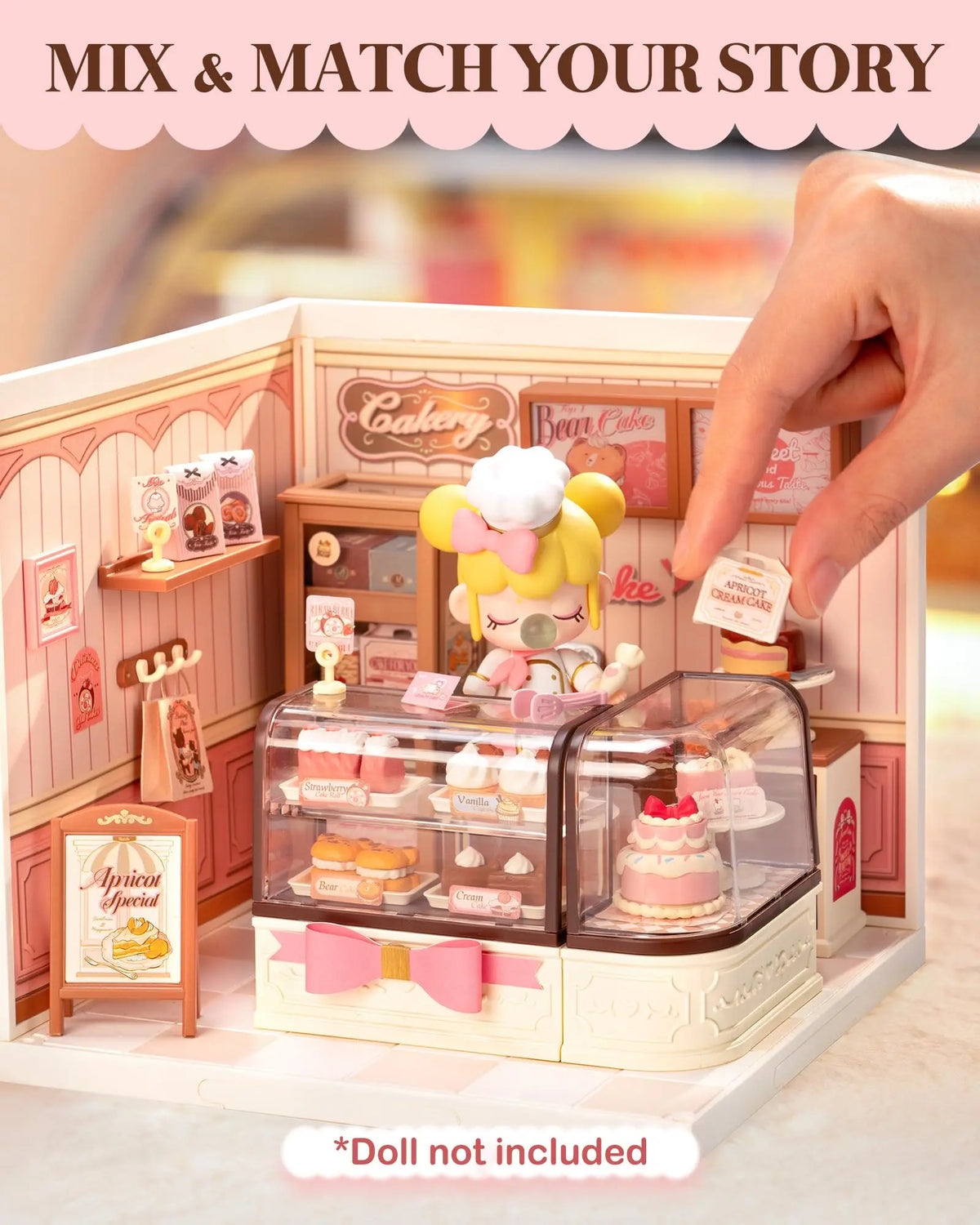 Rolife Super Creator Miniature Dollhouse Kit – DIY LED Diorama with Pre-Made Furniture (Multiple Designs)