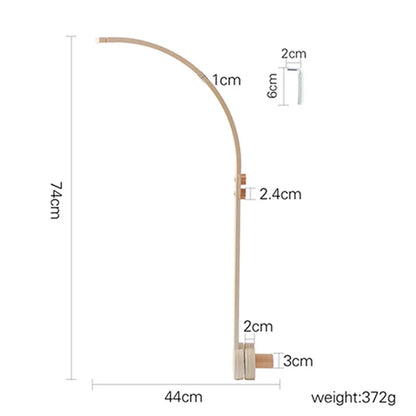 Baby Wooden Bed Bell Bracket Mobile Holder