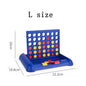 Foldable Connect 4 Travel Board Game – 4-in-a-Row Portable Family Strategy Toy for Kids