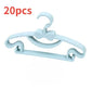 10 Pieces of Children's Hangers, Portable Plastic Display Hangers Windproof Children's Outerwear Hangers Baby Clothing Organizer