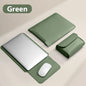 Waterproof PU Laptop Sleeve 11–16 Inch with Convertible Mouse Pad