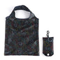 Foldable Reusable Grocery Tote Bag, Lemon Print Eco-Friendly Travel & Beach Pouch