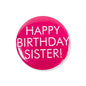 New Happy Birthday Theme Emblem Birthday Party Children's Adult Clothing Decoration Badge Birthday Party Decoration Souvenir