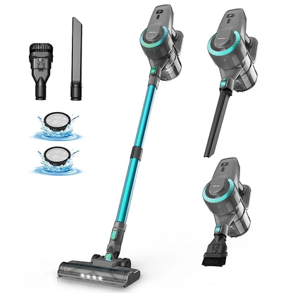 DEVOAC N300 Cordless Stick Vacuum, 6-in-1 Handheld Cleaner